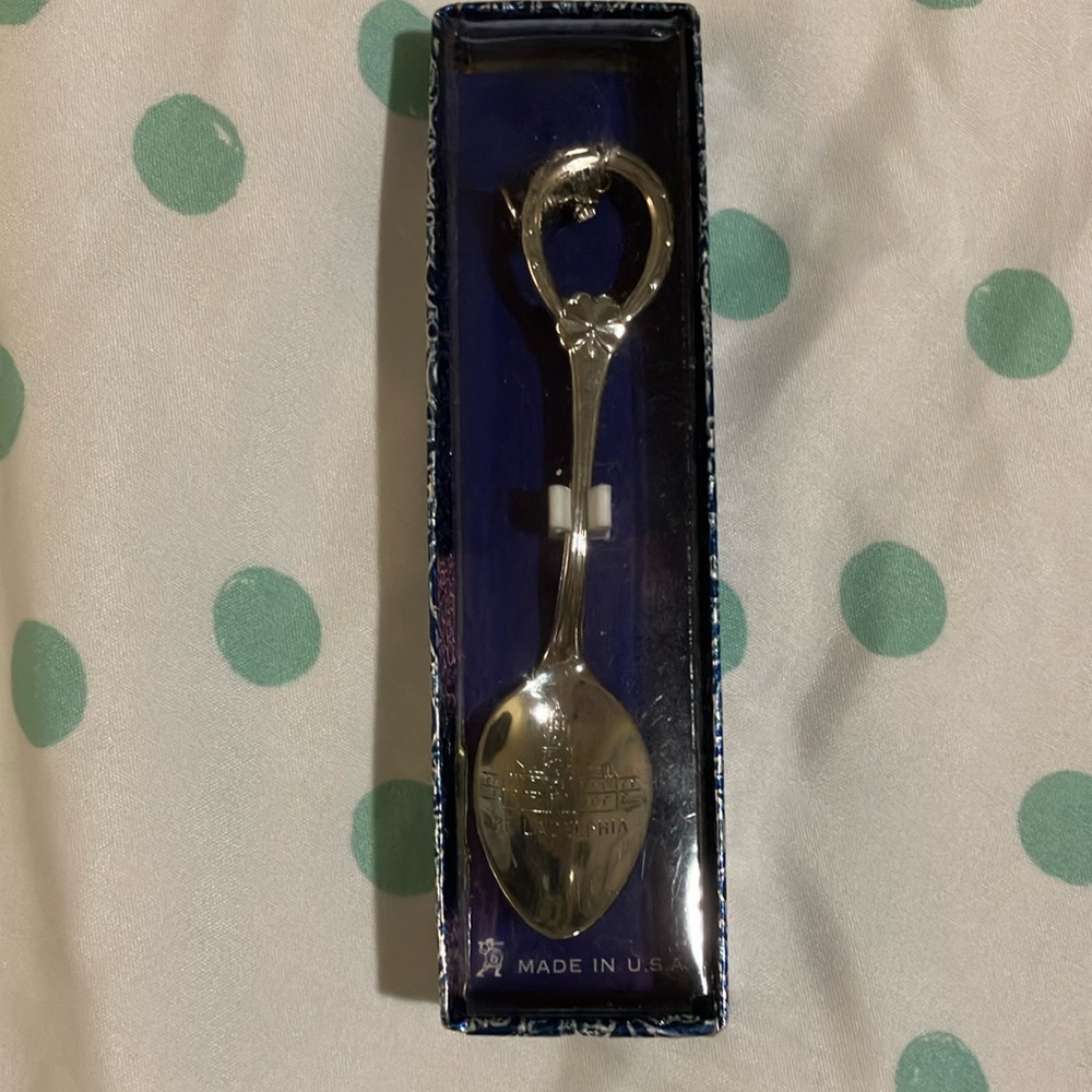 Souvenir Philadelphia Spoon With Liberty Bell